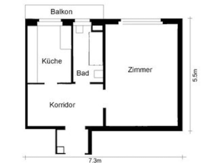 Very Spacious Studio In City Center - Parkview 4 Zürich Buitenkant foto