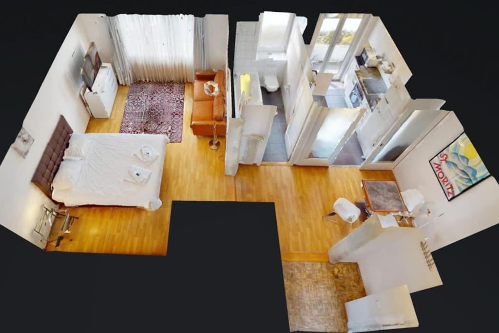 Very Spacious Studio In City Center - Parkview 4 Zürich Buitenkant foto